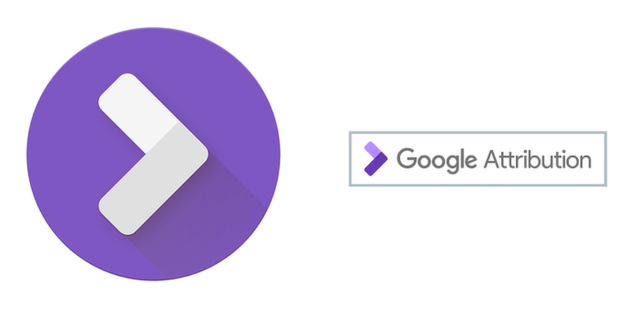Google Attribution button