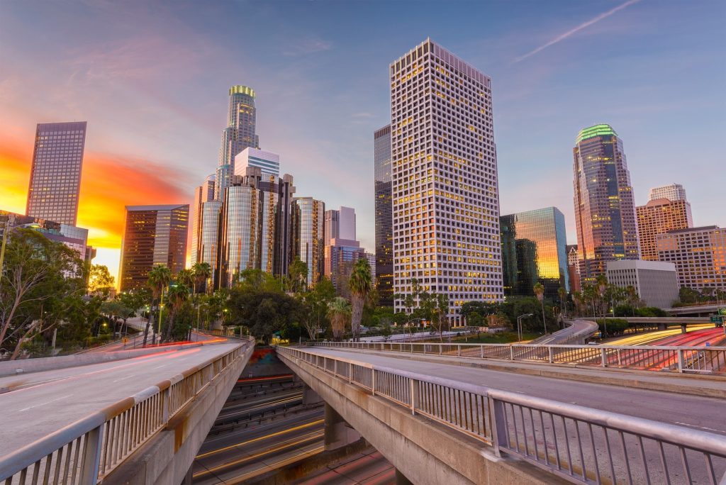 los angeles california usa skyline-Google AdWords Consultant