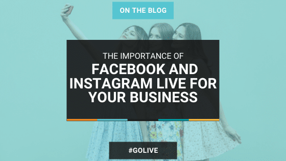 Facebook Live instagram live for Business